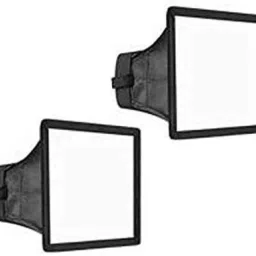 MILLETS Branded Universal Cloth Flash Bounce Diffuser for All Speedlite Flashes (White_15x17 cm,Pack of 2) canon Diffuser-38