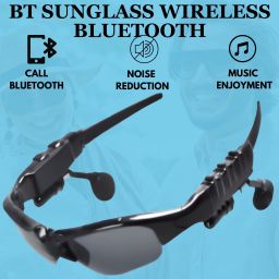 YAROH Bluetooth headset supported sunglass with mic for continuous dynamic MusicG165-image-89