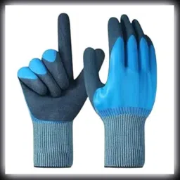 Waterproof Winter Work Liquid Cut Resistant Glove Insulated Double Latex Coated Nylon, NitrileSafety Gloves-image-93