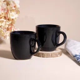 Black Coffe 200 ML Medium Size Tea Coffee Cupss For Home Office Hotel Ceramic Coffee Mug-11