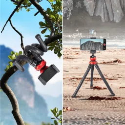 SURYAKUSH Tripod for DSLR Camera with 360° Rotating Ball Head Monopod Kit, Tripod Kit, Tripod Ball Head image 4