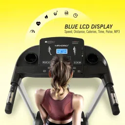 maxpro PTM405I 2HP(4 HP Peak) Motorized Auto Incline Folding Treadmill with LCD Display, Soft Cushion Treadmill image 2