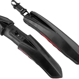 Front & Rear Super Quality Mudguard with Reflective Tape and Iron Fitting Full Length Front & Rear Fender-19