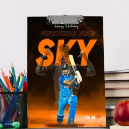Suryakumar Yadav1 Digital reprint examination pad school collage Size 14x10 inch-image-54
