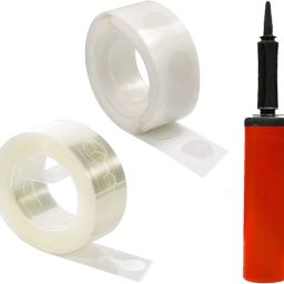 Solid Balloon Decorating Garland -1 Strip Tape, 1Glue Dot, 1 Balloon Pump, Balloon Bouquet-image-7