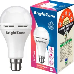 Brightzone Pck of 4-Bright LED Rechargeable Emergency Bulb for Long Power Cuts Smart Bulb image 2
