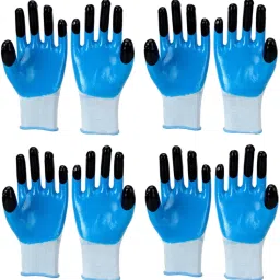 Women 4 Hand Gloves for Dishwashing Gardening Industrial Agricultural Carwash Wet and Dry Disposable Glove Set-image-44