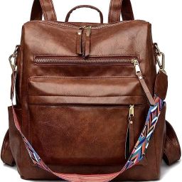 Small 15 L Backpack ckpack Purse for Women Fashion Shoulder Bag Ladies Crossbody Handbag PU Leather-image-80