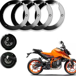 sunriders Bike Wheel Cover 17 Inch For Ktm Duke 390 Black Pack of 4 Pc Wheel Cover For NA NA-picture-12