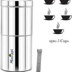 500 ml Coffee Filter Drip coffee maker/Filter south Indian style Coffee Filter 5 Cups Coffee Maker-16
