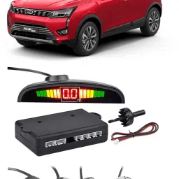 EB287 Black Car Reverse Parking Sensor with LED Display 4 Sensor E287 Parking Sensor-image-4