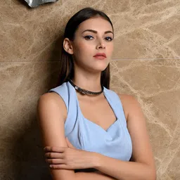 ODETTE Stone Embellished Hairband-65