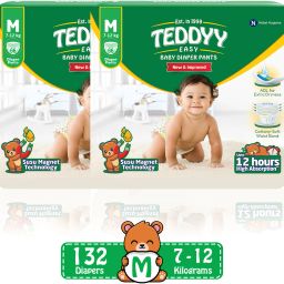 Easy Diaper Pants with Rash Protection and 3x Faster absorption Technology - M-78