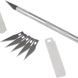 Detail Pen Knife with 5 Interchangeable Sharp Blades/Paper Metal Cutter-10