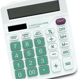 Multifunctional Easy To Use Multicolored Professional Dual Power Calculator Orbit Basic Calculator-0