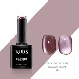 Cloud Cateye UV LED Nail Gel Polish - Magnetic Cat Eye Effect (COCOA BEAN, 8ml) COCOA BEAN-image-15