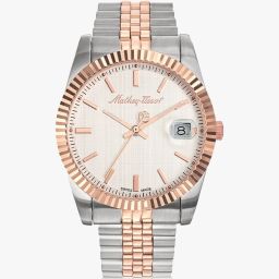 Swiss Made Quartz White Dial Analog Watch - For Men H810RA-image-70
