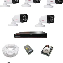 CP PLUS 2.4 MP 8 CH DVR Kit with 5 bullet Camera, 1 TB HDD and all required accessories Security Camera-3