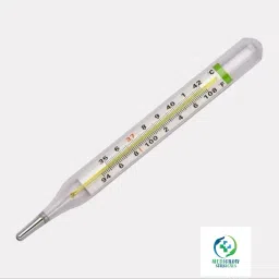 MEDIGROW Oval Thermometer for Fever Test For Clinical, Home T-2 Oval Thermometer Thermometer-image-98