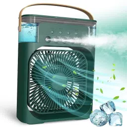 RECTITUDE High Quality Ac Mini Cooler Fan for Room Cooling Fan for Home Water Cooler Mini Ac Humidifier Purifier Flat Squeeze, Speed USB Fan-12