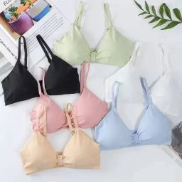 Pack of 3 Women Sports Lightly Padded Bra-image-49