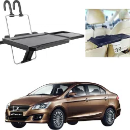 FT-08 Car Back Seat Tray, Foldable Laptop Desk and Food Tray For Ciaz Cup Holder Tray Table-image-82