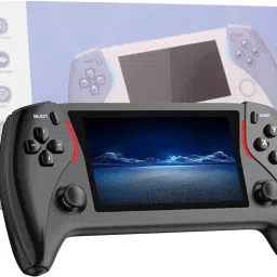 Playtastic Protect X Pro Handheld Retro Game Console Linux System 64 GB with 20+ Emulator 64G TF Card, 15000+ game, Portable Retro Game Console-picture-1