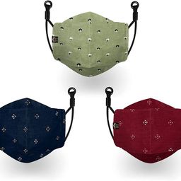 wellstar Cotton Printed 6 Layer Face Mask With Adjustable Earloop & Ear Saver Strap Non-Washable Cloth Mask-picture-3