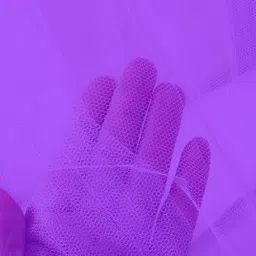 siyaa Polyester Kids Washable Machhardani/Mosquito net for Single Bed,Insect Protection net(3 x 6.5, Purple) Mosquito Net image 2