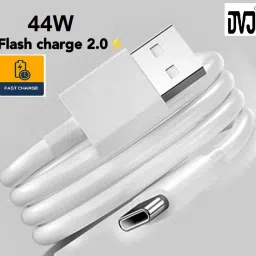 DVJ Type C 6 A 1 m 44W SUPER FAST 100% AUTHENTIC TYPE C CABLE CERTIFIED FOR VIVO T2 / T2 5G / T2X / Y72 5G / S1 / S1 PRO / Y55 / VIVO T1 5G / T1X 5G-image-58
