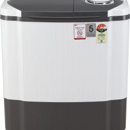 7 kg 4 Star Semi Automatic Top Load Grey, White-image-4