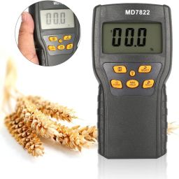 mcp Grain Moisture Measuring Instrument LCD Digital Grain Detector for Wheat, Corn MD-7822 Pin-Type Digital Moisture Measurer image 2