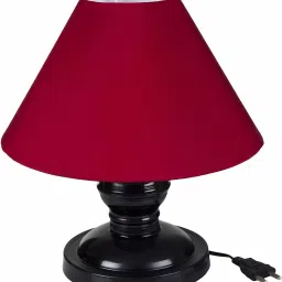 Conical Shade Table Lamp for Bedroom and Drawing Room Table Lamp-10