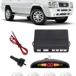 GS544 Silver Car Reverse Parking Sensor with LED Display 4 Sensor G544 Parking Sensor-image-1