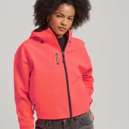 Code Tech Crop Softshell Jacket-3