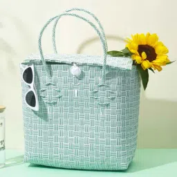 the quirk box Green Multipurpose Basket with Cover and Handle-picture-8