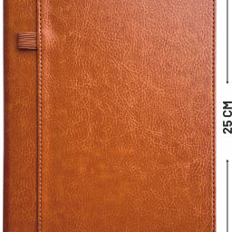 EXEC Notebook College Ruled Notebook 80 Gsm Paper Leather PU Cover Pen Loop B5 Diary for Writing, Planning, Travel Office Use, Handy Journal, Stylish Look Notebook 192 Pages-image-54