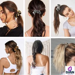 DIAN Women Set Of 24 Assorted & Red Ponytail Holders image 3