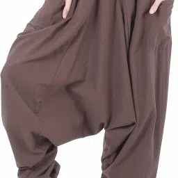 Solid Rayon Women Harem Pants-image-63