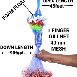 40mm GILLNET ROUND KATHI (MULTICOLOUR) Fishing Net-image-7