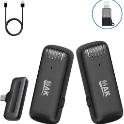 Wireless Dual Mic with ANC for Video Recording, Content Creators, Vlogging Microphone-picture-33