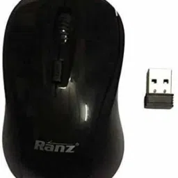 Stela USB 2.0 Wireless Mouse 1600 DPI - Black Wireless Optical Mouse (Black) Wireless Optical Gaming Mouse (USB 2.0, Black) Wireless Optical Mouse with Bluetooth-2