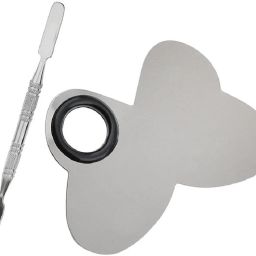 Pro Salon Stainless Steel Cosmetic Makeup Palette Spatula Mixing Tool-10