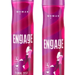 engage Floral Zest Deo Combo Deodorant Spray - For Women-picture-15