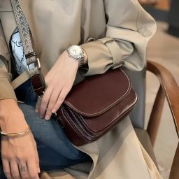Brown Women Sling Bag New and Stylish korean Cross body bags-image-28