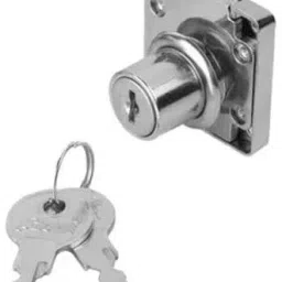 smart shophar Multipurpose Cabinet Drawer Lock with 2 Key Rev-A-Lock Cabinet Security System image 2