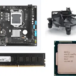 ZEBRONICS H81-i5-4th(4570/4590/4570s/4590s)-8GB-PFAN-COMBO LGA1151Socket ATX Intel H81 Express Chipset DDR3 Motherboard for Desktop-22