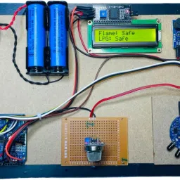 LPG Gas And Flame Detector Science Pre Build Project With Report Pdf Educational Electronic Hobby Kit-14