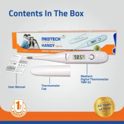 Medtech TMP 02 with One touch operations and water resistant Thermometer Thermometer image 4