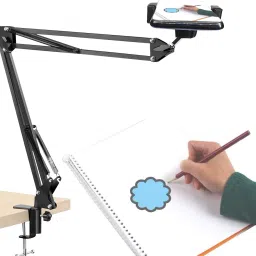 ZOKMOB Overhead Metal Long Lazy Arm and Bracket for All Mobiles Phone, for Streaming Tripod, Tripod Clamp, Tripod Bracket, Tripod Ball Head-14